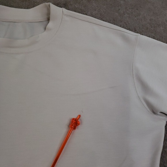 Lululemon‎ Softstreme Sweatshirt Womens Medium Beige Oversized Cropped Crew Neck - Picture 3 of 16